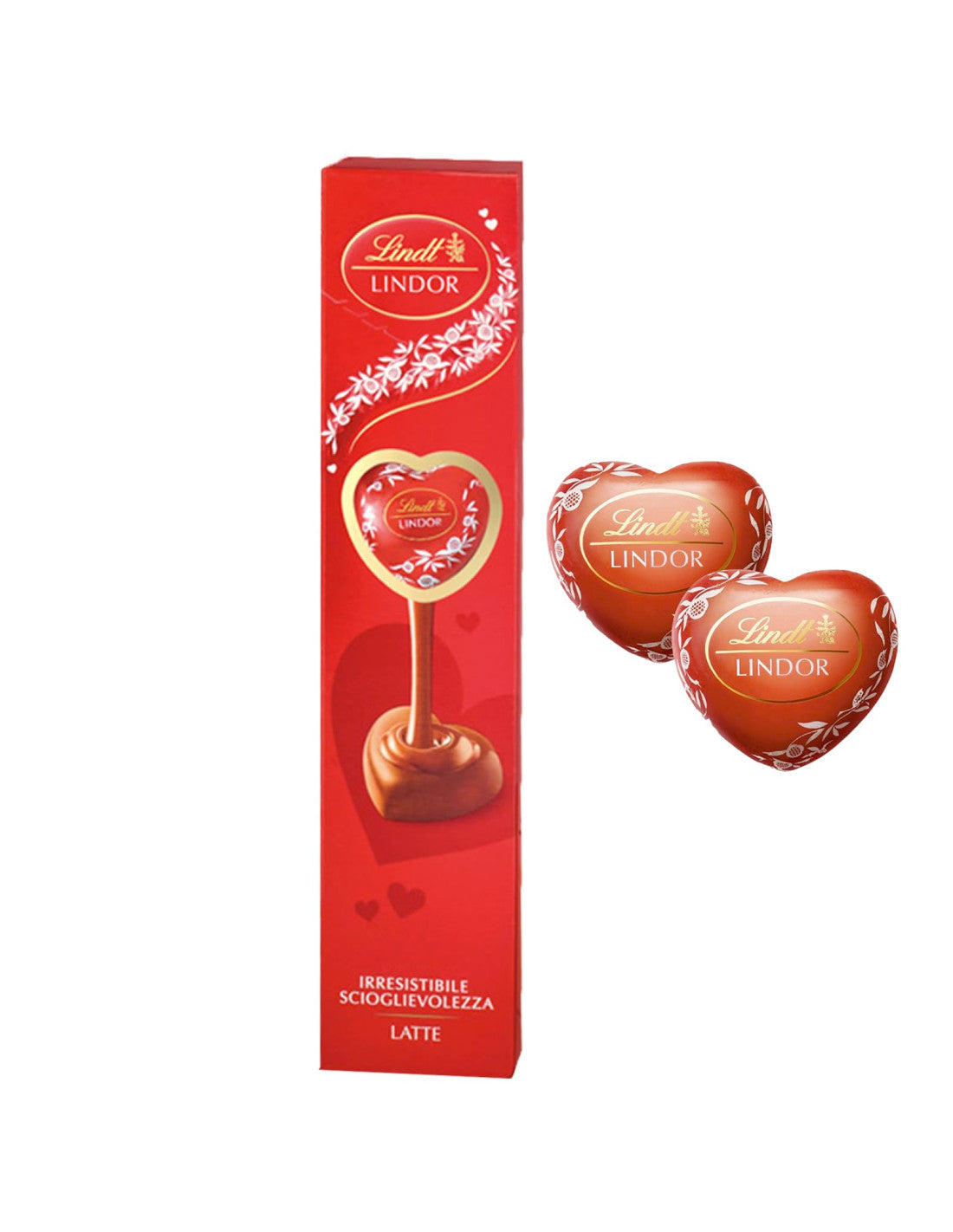 Lindt Tubicino Cuore Lindor Cioccolato al Latte 69 Gr 1 Pz