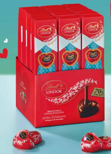 lindt lindt tubicino cuore festa del papa cioccolato fondente 70 69 gr 1 pz ean 8003340852751