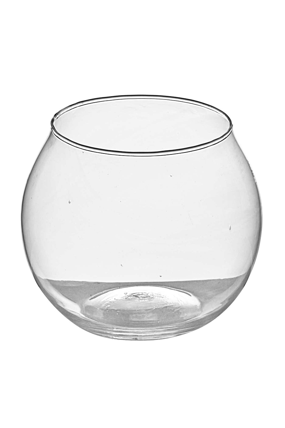 Vaso Sfera Vetro H 8 Cm D 10 Cm