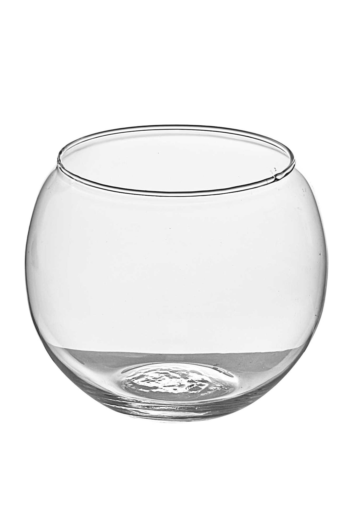 Vaso Sfera Vetro H 12 Cm D 15 Cm