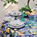tognana tognana servizio tavola atollo citrus 18 pz porcellana blu ean 8056444316452