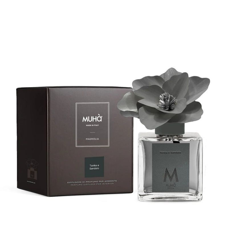 Muhà Profumatore Diffusore Magnolia Tonka e Sandalo 250 Ml