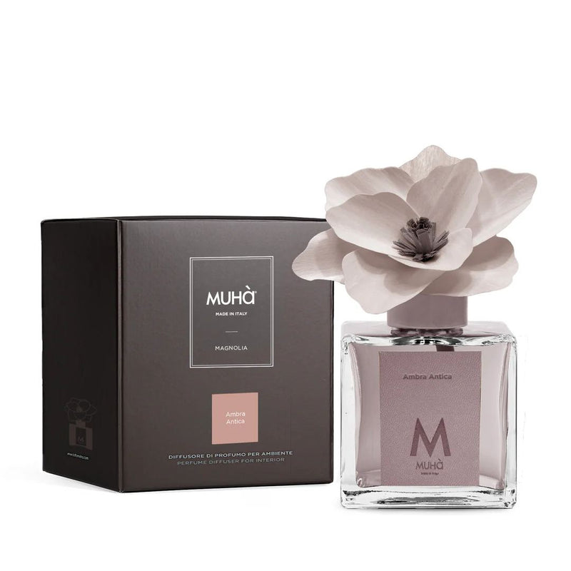 Muhà Profumatore Diffusore Magnolia Ambra Antica 500 Ml