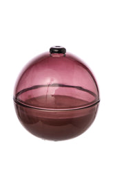 ARPIMEX  Candela Boules di Natale D 7 cm H 7 Cm Vetro Rosa