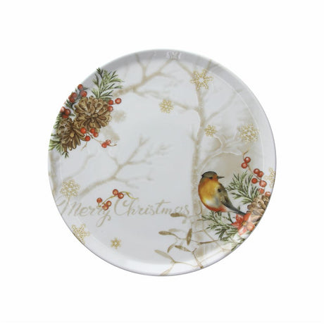 tognana tognana piatto panettone cinzia dream natale 31 cm porcellana multicolor ean 8056444449754