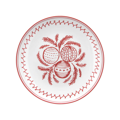 tognana tognana piatto panettone natale ball christmas red xmas d 31 cm ean 8056444439052