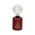 tognana tognana lampada campana natale con led h 21 cm christmas lamp rosso ean 8056444058727