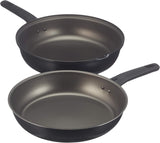 AGNELLI Fornetto Doppio Alluminio Antiaderente con Manici in Bakelite D 28 cm
