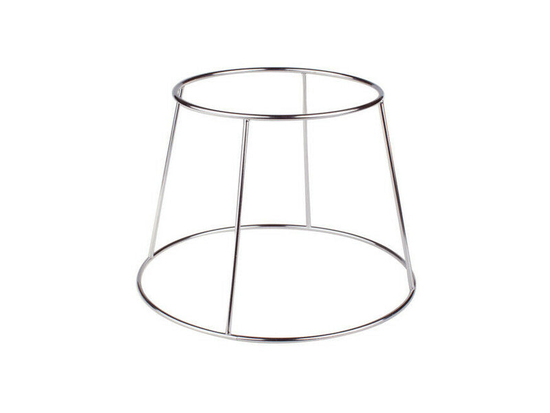 AGNELLI Supporto Vassoio Acciaio Cromato D 19 / 28 Cm