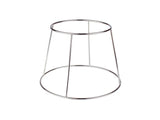 AGNELLI Supporto Vassoio Acciaio Cromato D 19 / 28 Cm