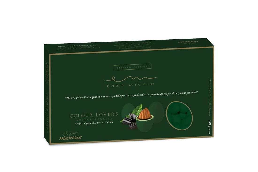 maxtris maxtris confetti enzo miccio nuance foresta liquirizia e menta 1 kg ean 8022470875539