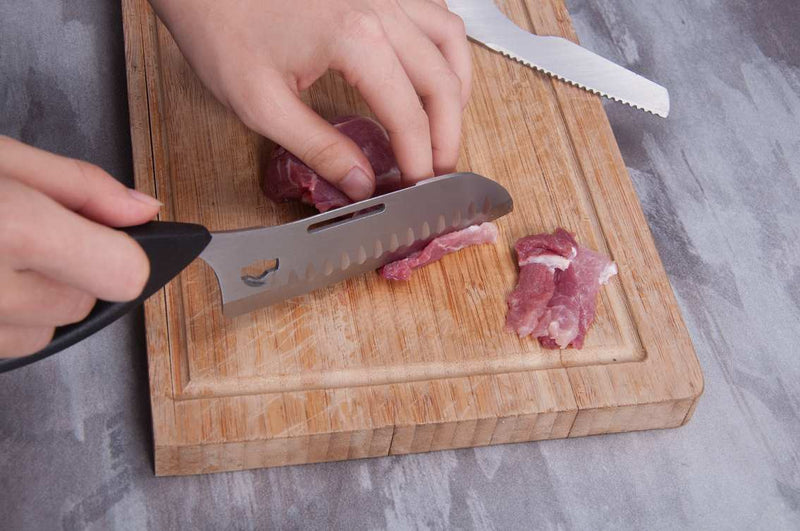 Salvinelli Forbice Santoku 25 Cm Acciaio