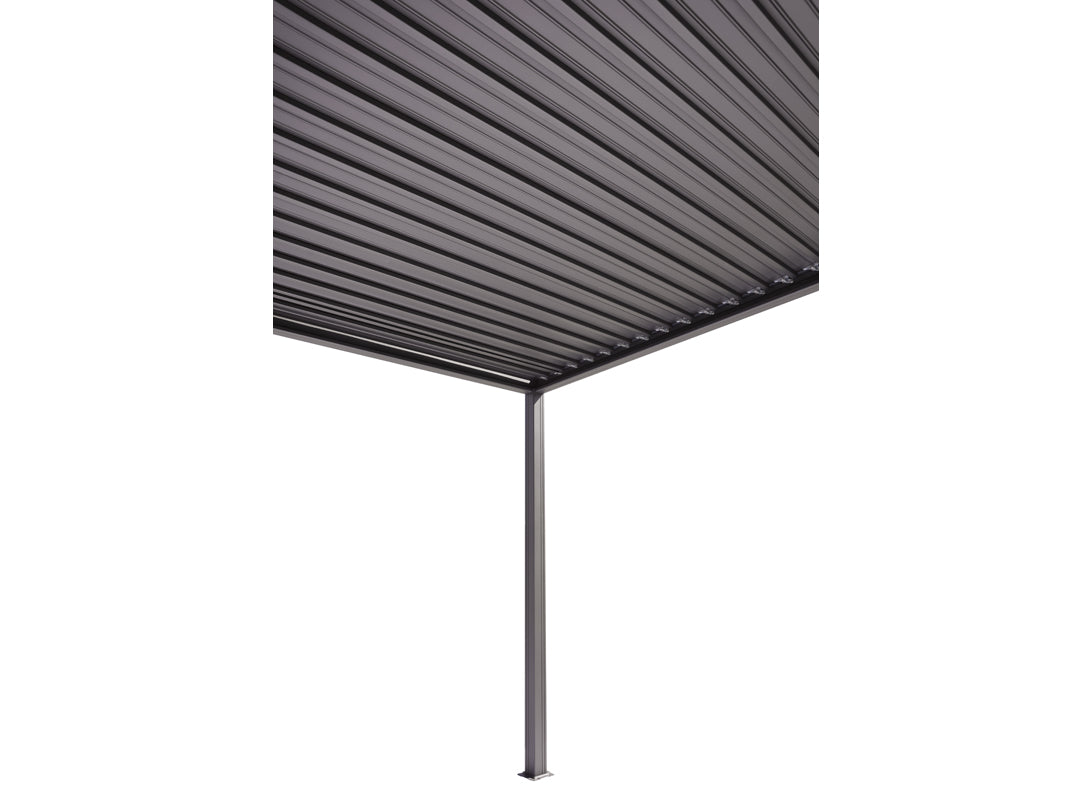 L'Arcolaio Pergola Bioclimatica Garage 3 x 4 Mt Antracite
