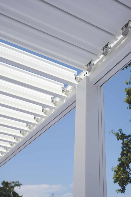 Pergola Texas 3 x 6 Cm Bianco