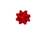 Brizzolari Coccarde Stella Adesive Metallizzate Rosse 6,5mm 100 Pz