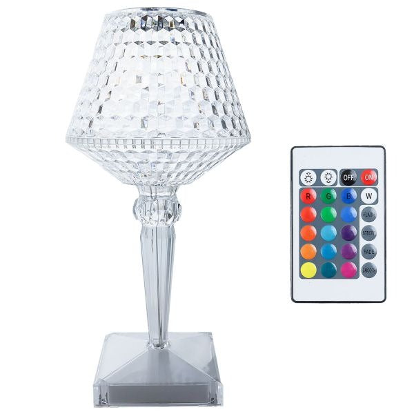 L'Arcolaio Lampada Diamante New D 12 Cm H 25 Cm