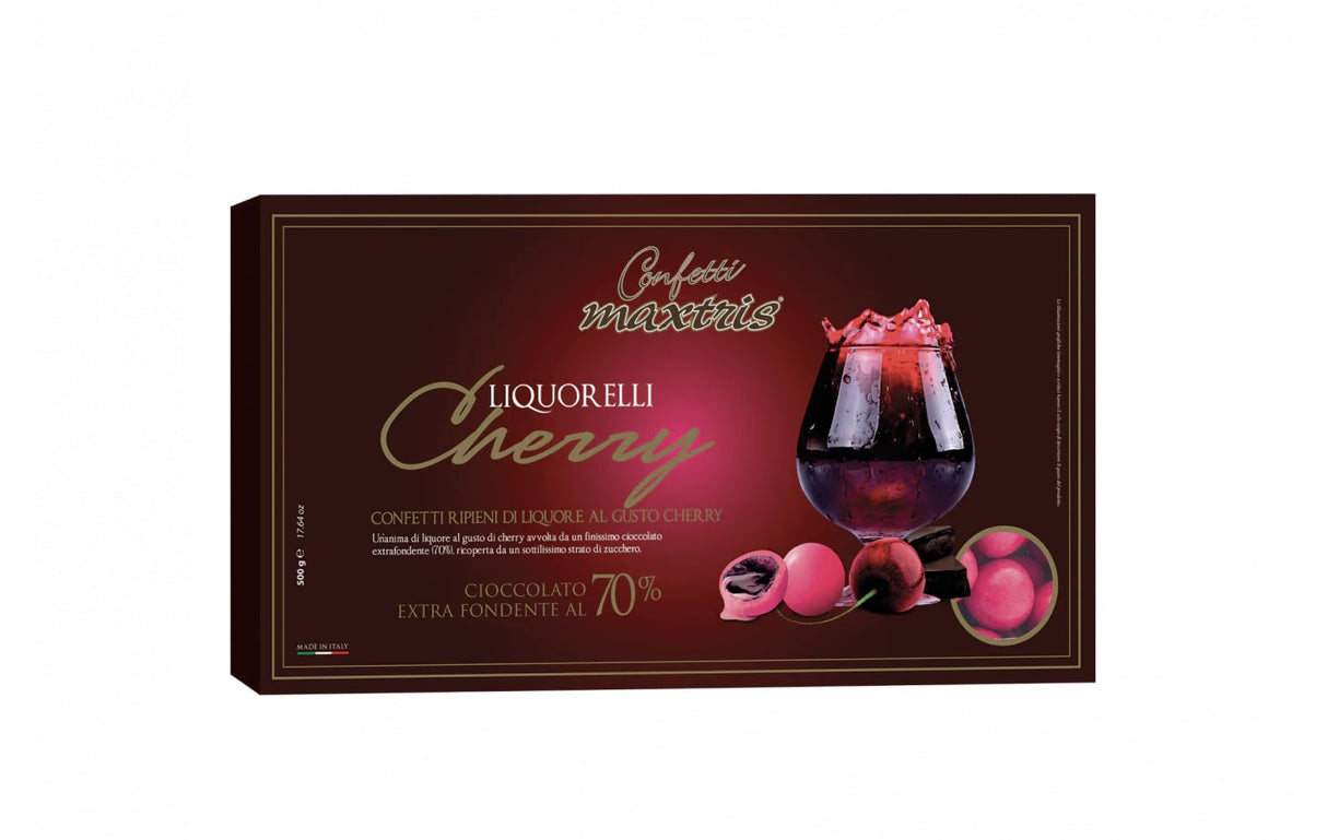 Maxtris Confetti Liquorelli Cherry 500 Gr Cuban Corner