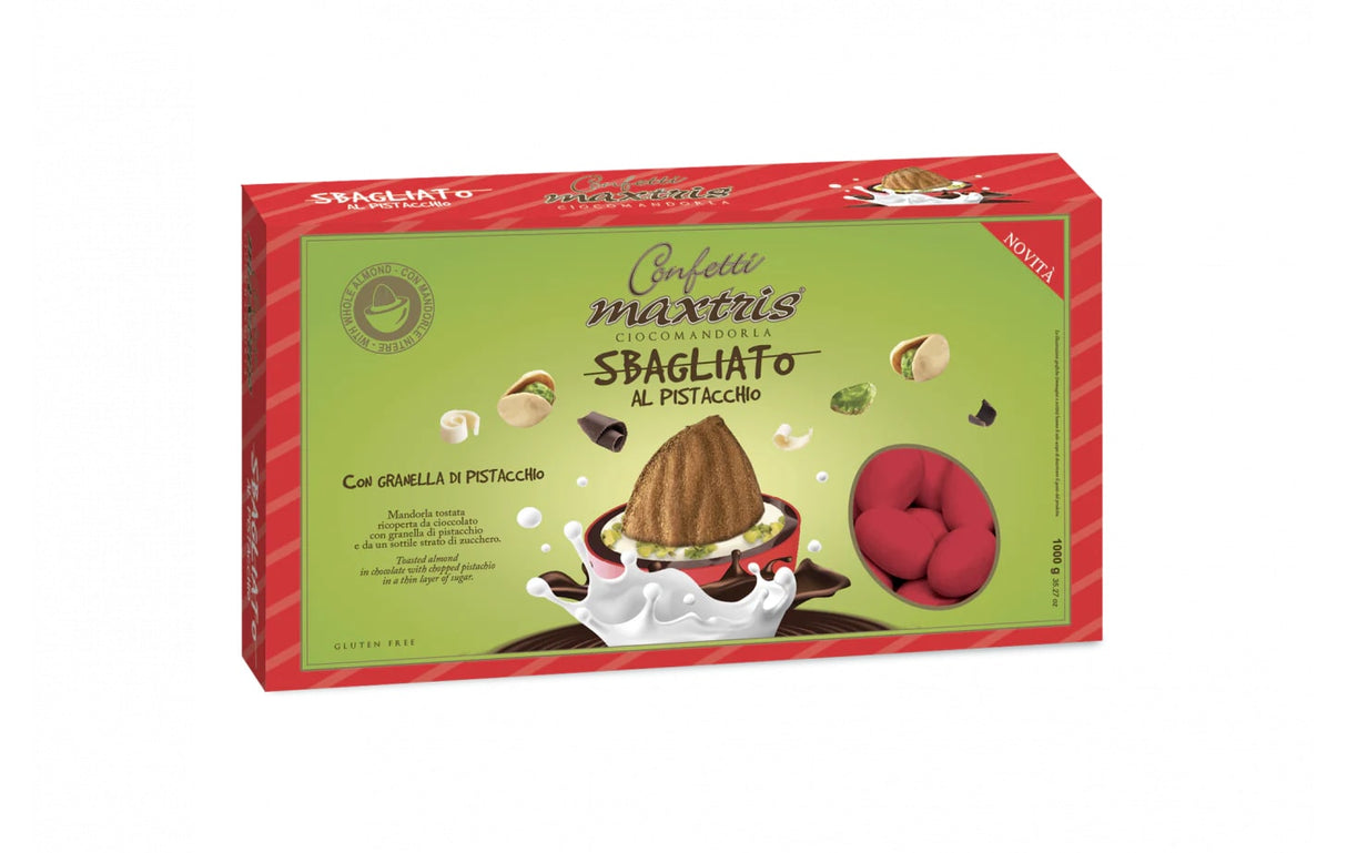 Maxtris Confetti Sbagliato al Pistacchio Rosso 1 Kg