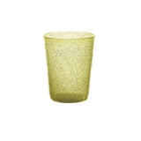 Zani Serafino Memento Tumbler Bicchiere Acqua Kiwi in Pasta di Vetro