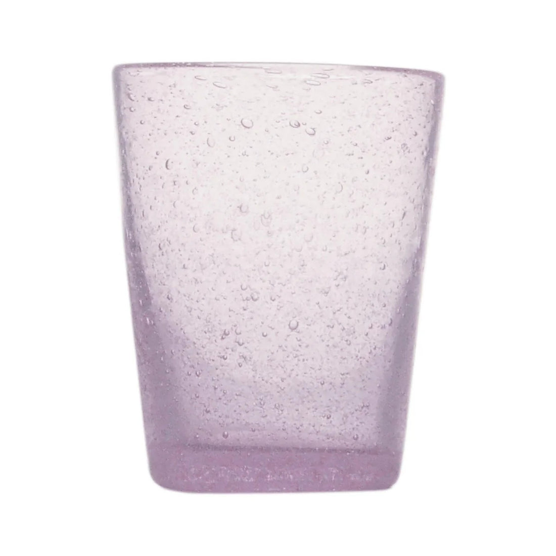 Zani Serafino Bicchiere Acqua Tumbler Mauve in Pasta di Vetro
