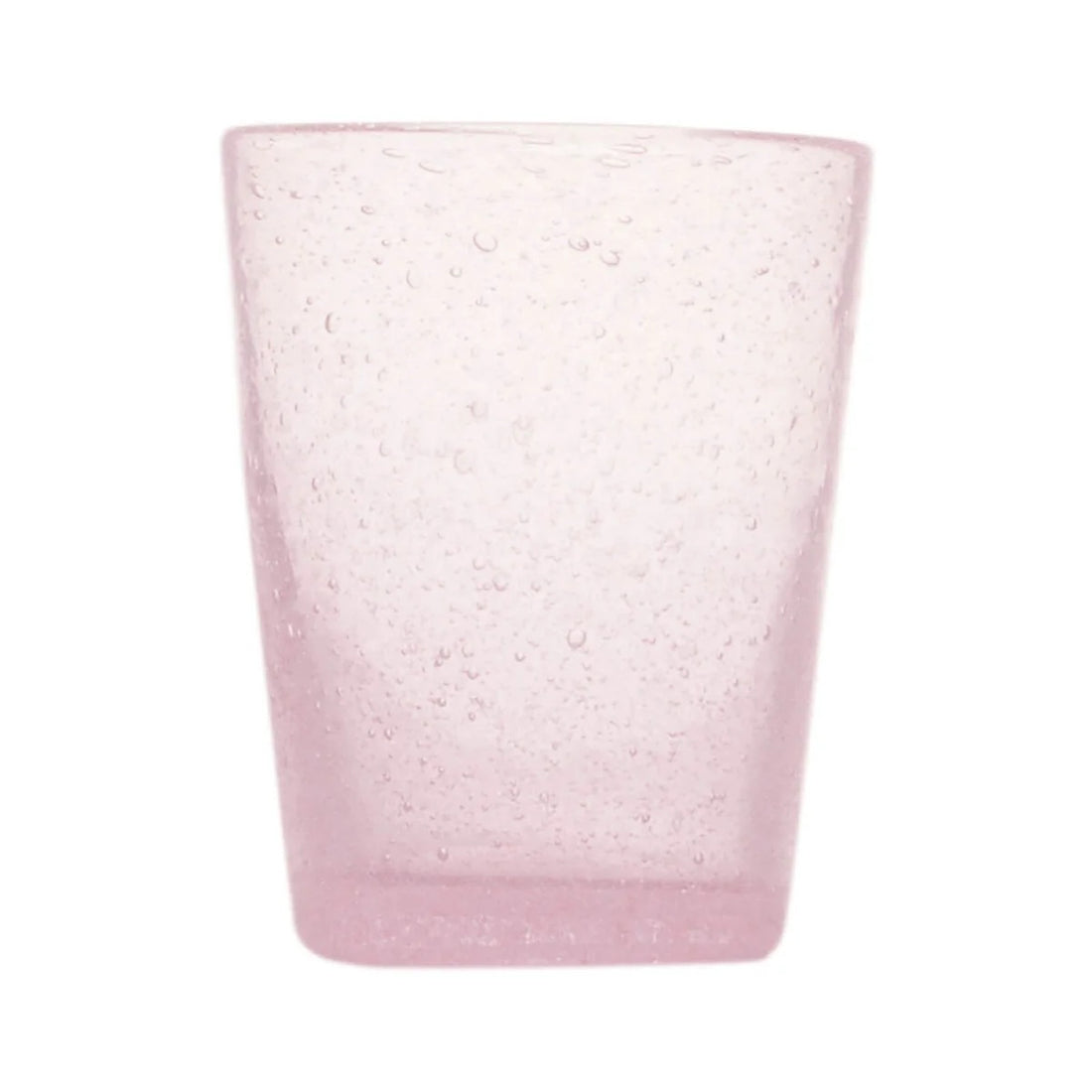 Zani Serafino Bicchiere Acqua Rosa in Pasta di Vetro