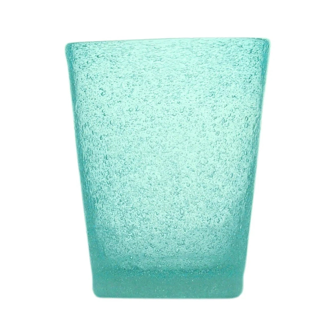 Zani Serafino Bicchiere Glass Turchese in Pasta di Vetro