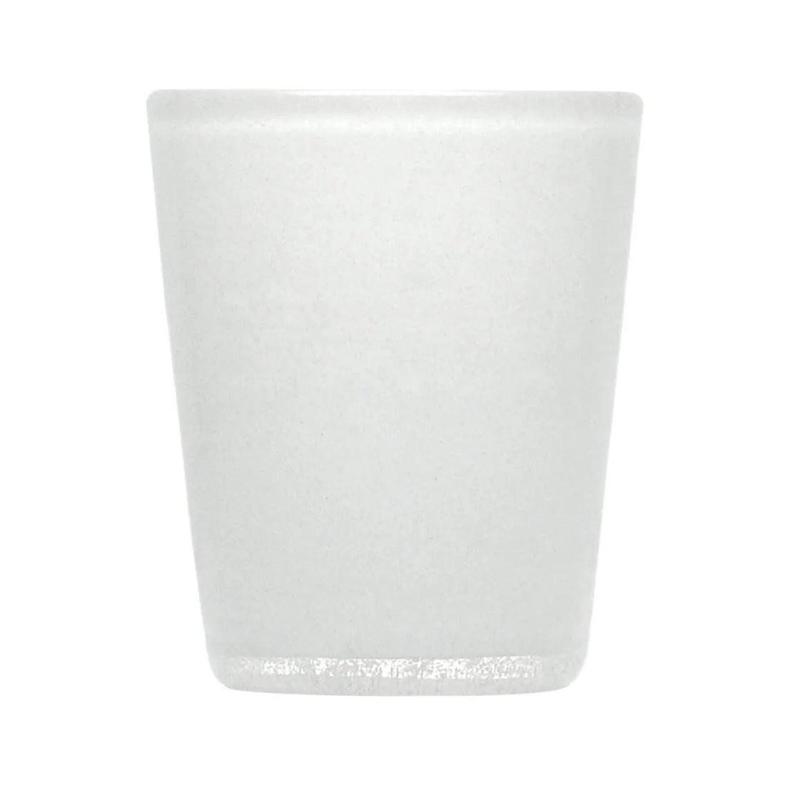 Zani Serafino Bicchiere Tumbler White Solid in Pasta di Vetro