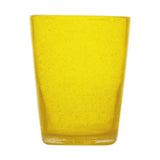 Zani Serafino Bicchiere Acqua Memento Yellow Transparent 30cl in Pasta di Vetro