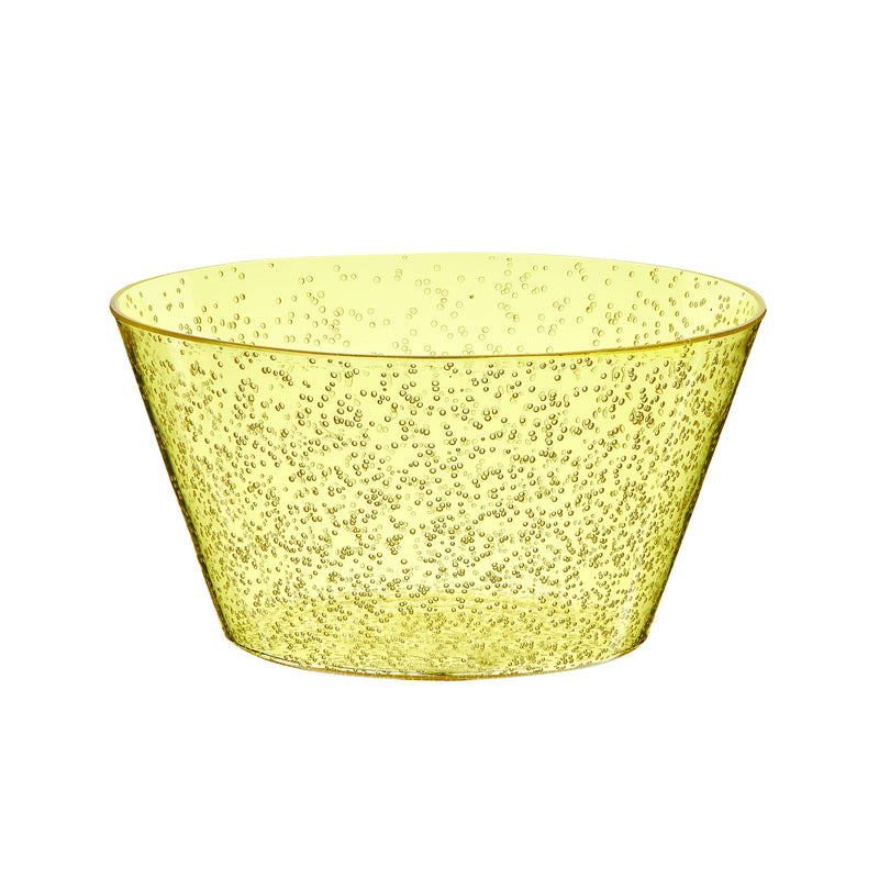 Zani Serafino Medium Bowl Memento Synth in Metacrilato D 20 Cm Colore Giallo