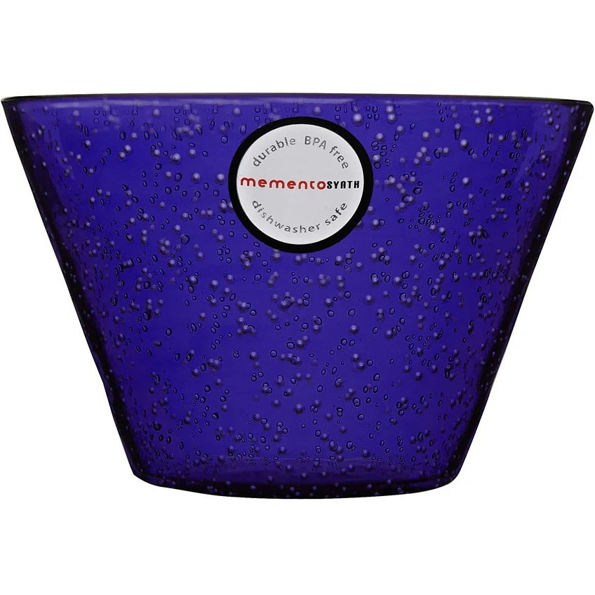 Zani Serafino Small Bowl Memento Synth in Metacrilato D 11,50 Cm Colore Deep Blue