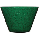Zani Serafino Small Bowl Memento Synth in Metacrilato D 11,50 Cm Colore Emerald