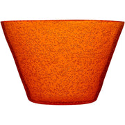 Zani Serafino Small Bowl Memento Synth in Metacrilato D 11,50 Cm Colore Arancio