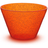 Zani Serafino Small Bowl Memento Synth in Metacrilato D 11,50 Cm Colore Arancio