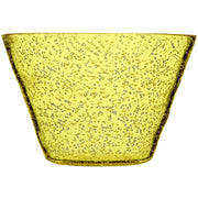 Zani Serafino Small Bowl Memento Synth in Metacrilato D 11,50 Cm Colore Giallo