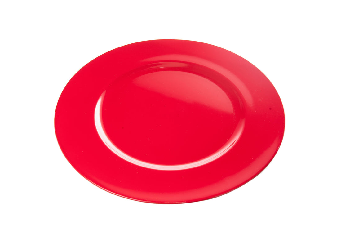 ARPIMEX Piatto Plastica D 38 Cm Rosso