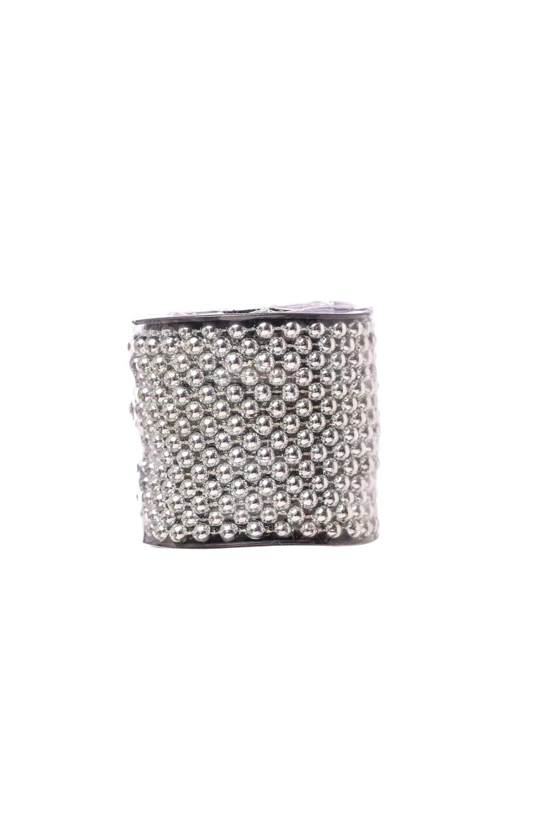 ARPIMEX Ghirlanda Perle Natale D 6 Mm L 10 Mt Plastica Argento
