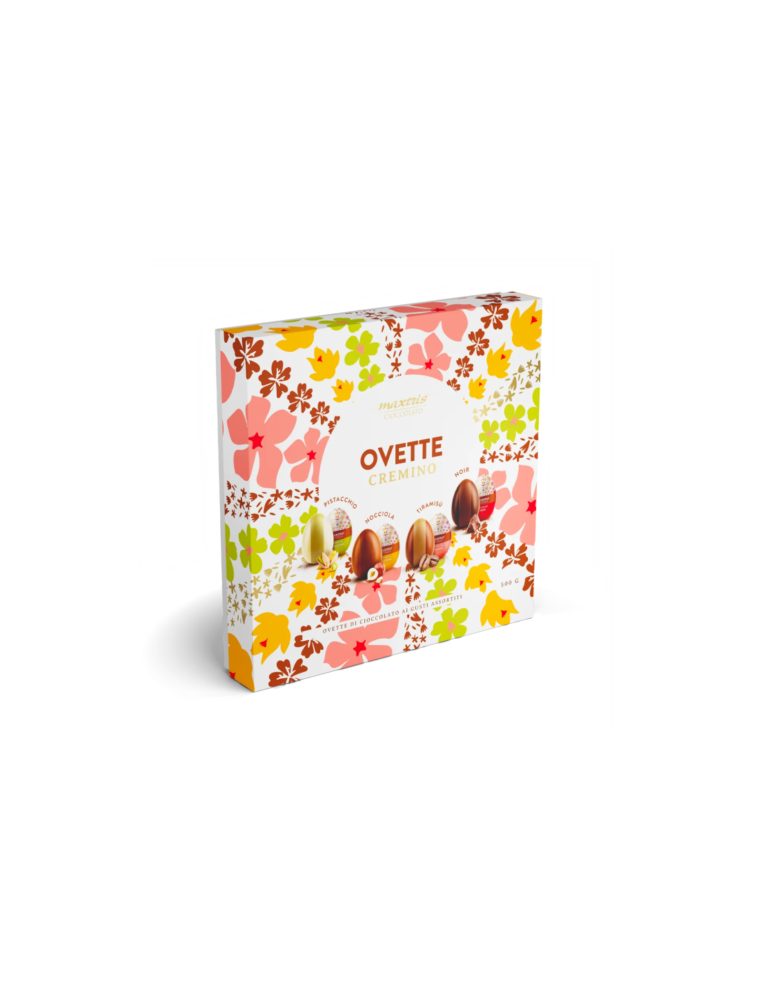 maxtris maxtris confezione regalo ovette cremino mix stagnolate 500 gr ean 8022470870893