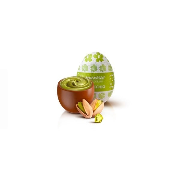 Maxtris Weiche Pistazien-Ostereier in Folie, im Schachtel, 200 g