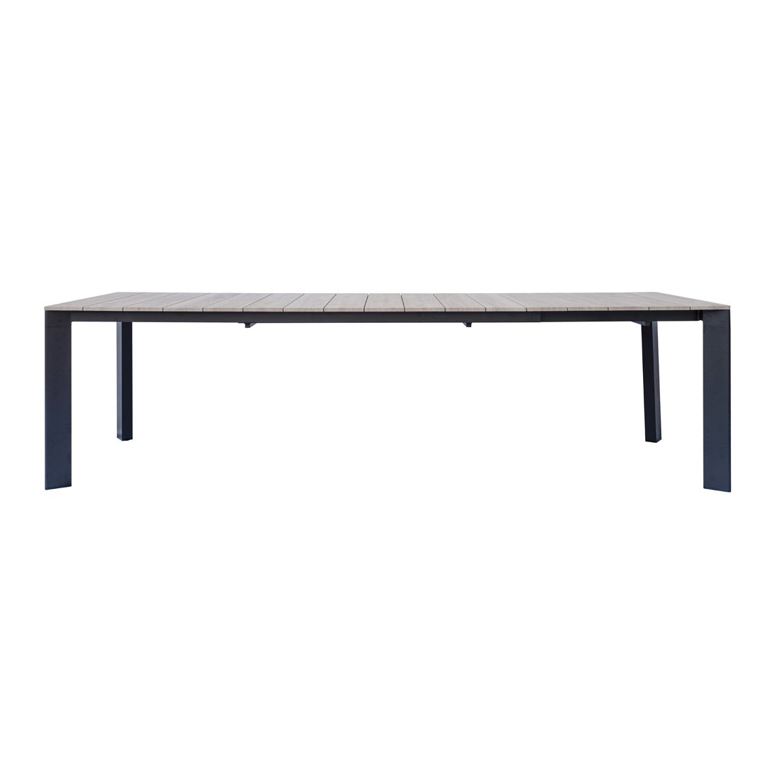 Moia Greenwood Arenzano Allungabile Antracite Effetto Legno 211/276 cm
