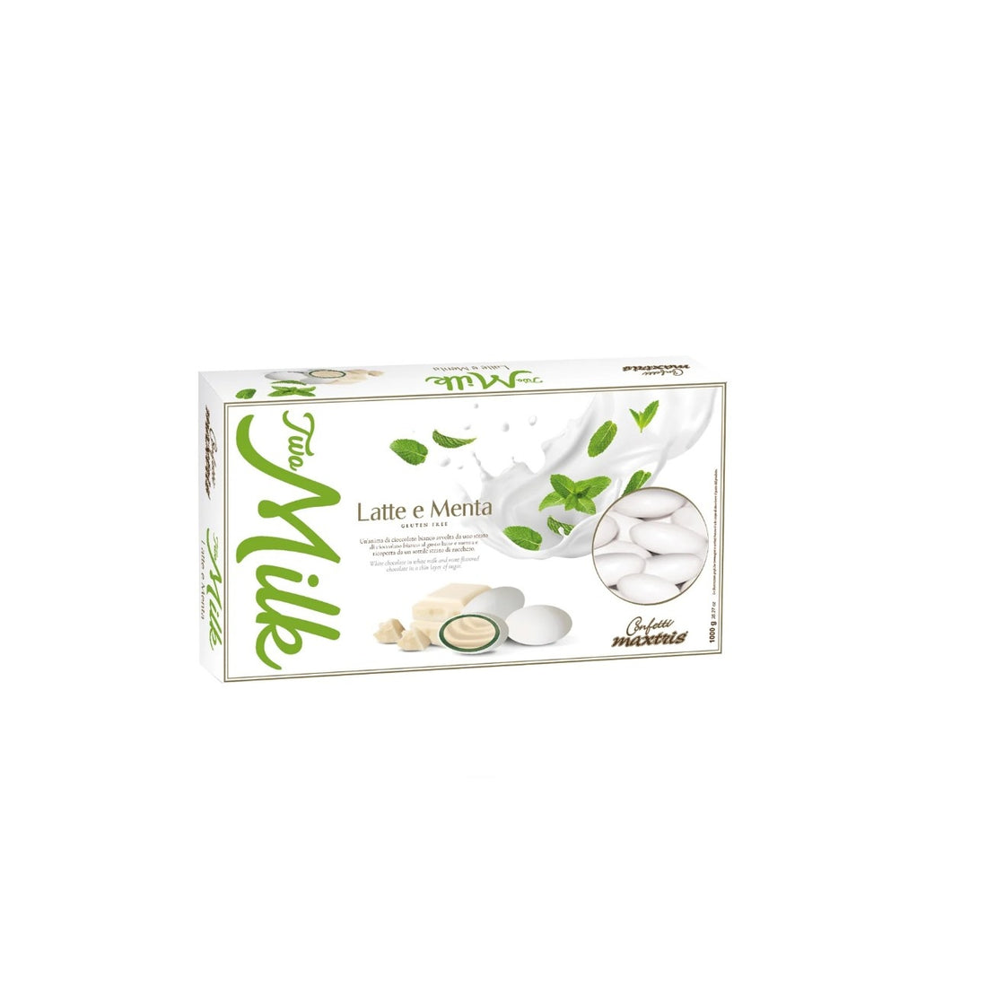 Maxtris Confetti Two Milk Latte e Menta 1 Kg