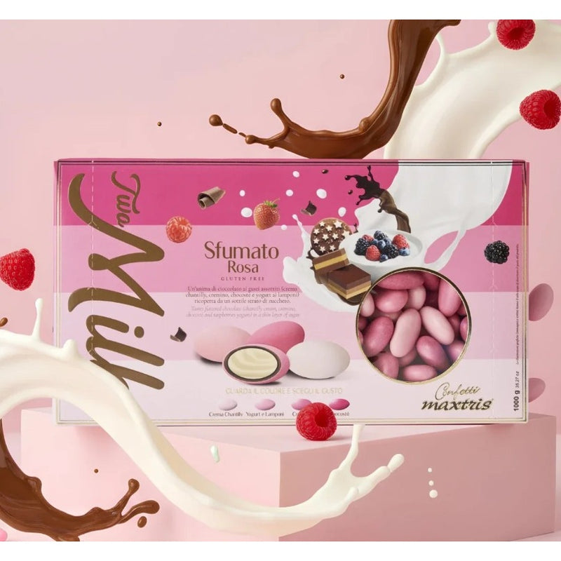 Maxtris Confetti Two Milk Sfumato Rosa 1 Kg