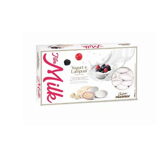Maxtris Confetti Two Milk Joghurt und Himbeeren 1 kg