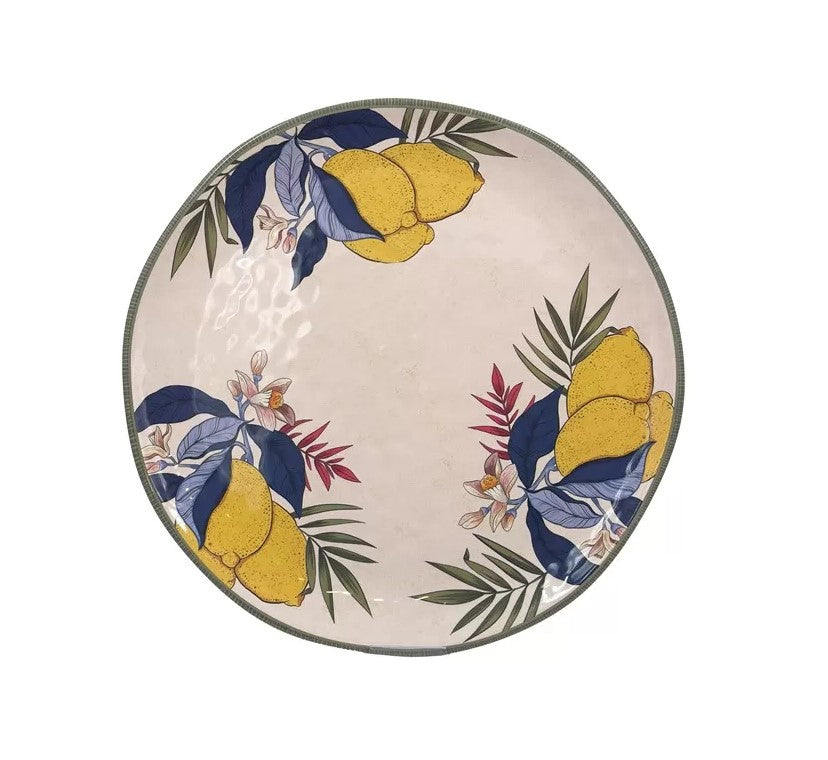 rose tulipani rose tulipani limu vassoio tondo d 42 cm agrumi melamina ean 8018594836228