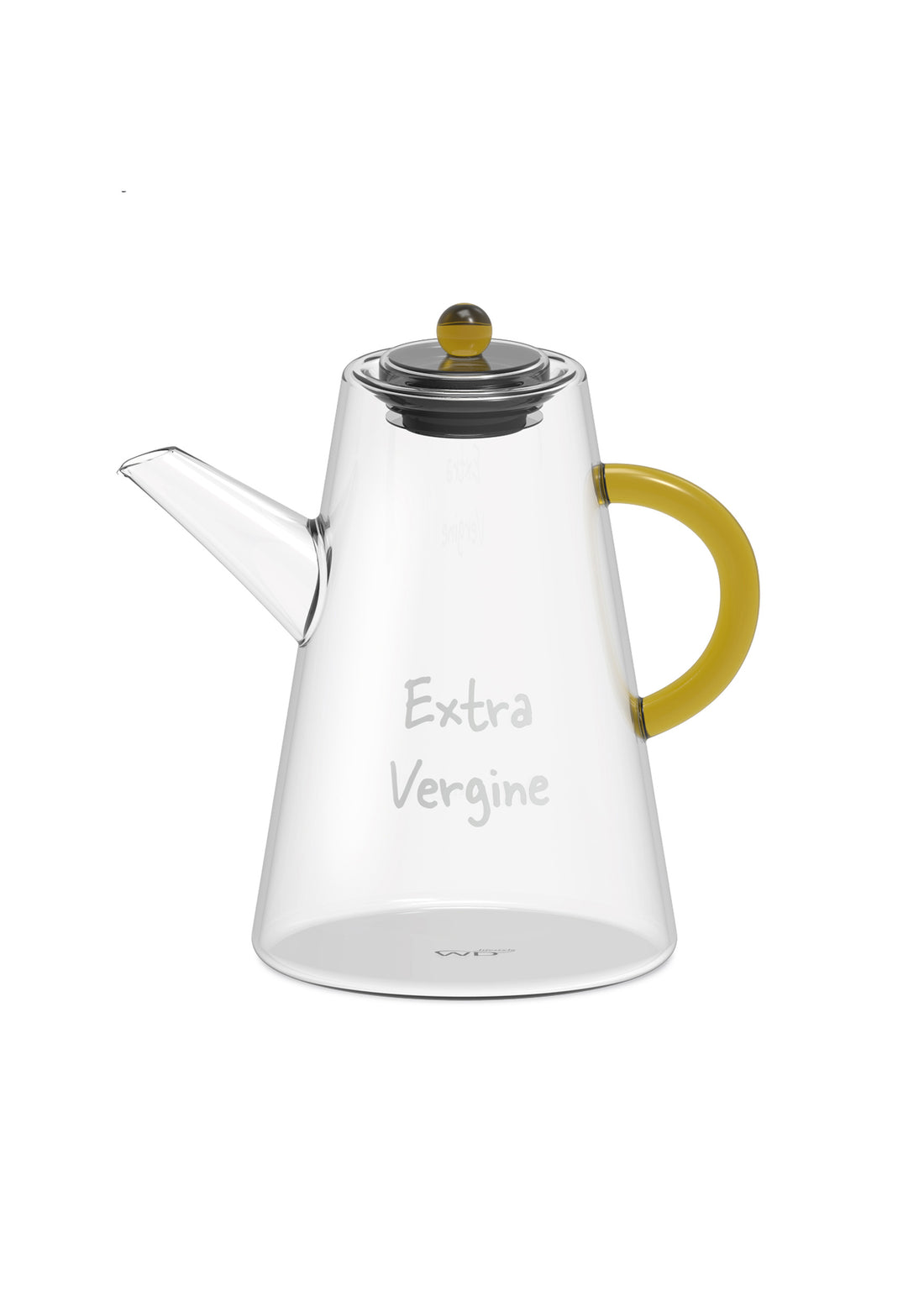 WD LifeStyle Oliera in Vetro Borosilicato 500 Ml Trasparente