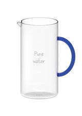 wd lifestyle wd lifestyle caraffa vetro borosilicato pure water 13 lt manico blu ean 8053300571581