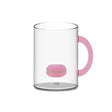 wd lifestyle wd lifestyle tazza vetro borosilicato cc 420 ml decoro macaron ean 8053300577361