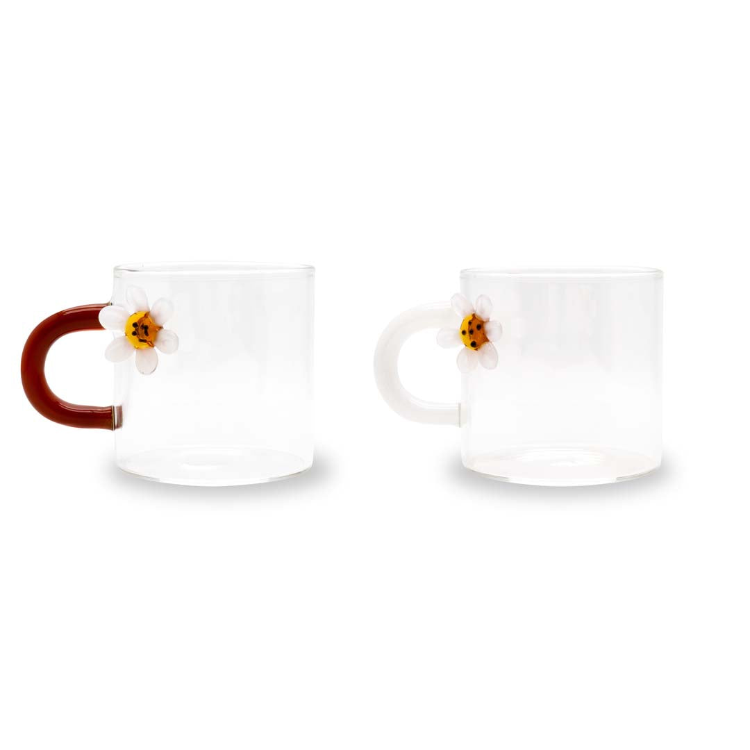 Tazza da caffè in vetro semplice tazza da succo per bevande fredde estive di alt Tazza da caffè in vetro semplice tazza da succo per bevande fredde estive di alt