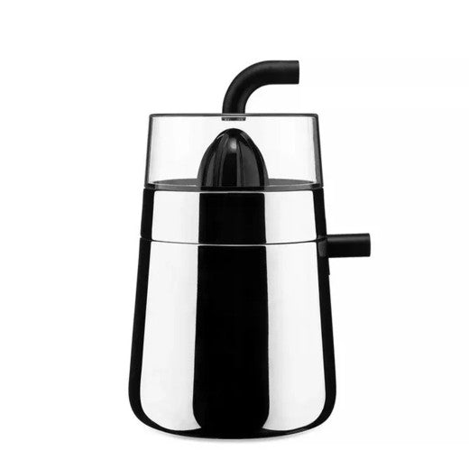 Alessi Toru Spremiagrumi Elettrico Nero in Acciaio Inox e Resina Termoplastica