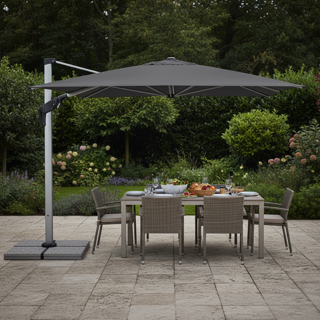 Aries Anthrazit – Terrasse zum Essen