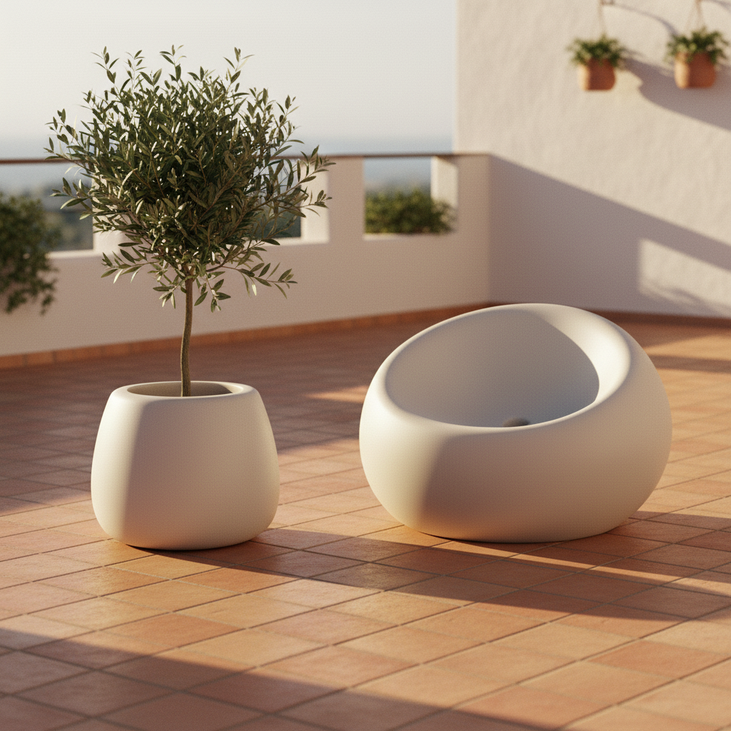 Boom Creta – Terrasse mit Sessel